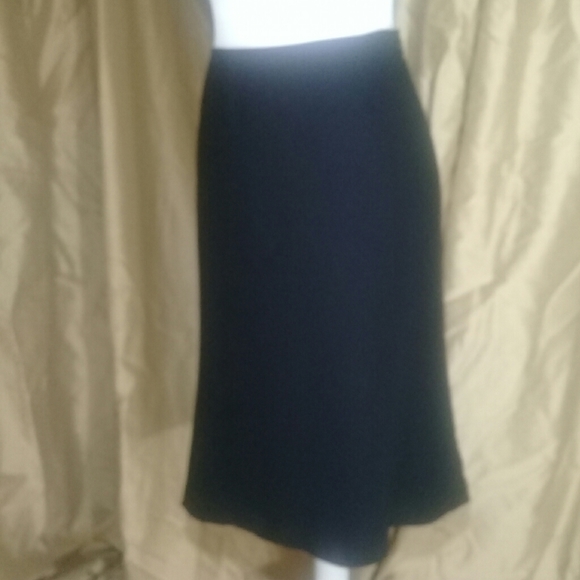 Ann Taylor LOFT black maxi skirt size 14 - Picture 2 of 10